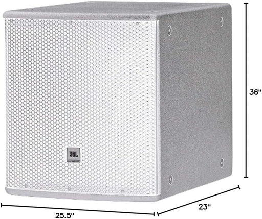 JBL ASB6118 18-inch Subwoofer- White
