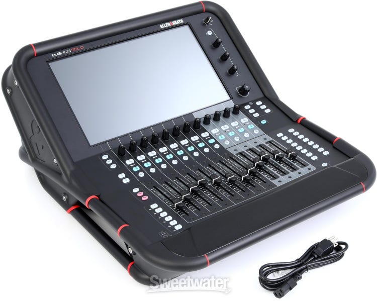 Allen & Heath Avantis Solo Digital Mixer With Stage Rack