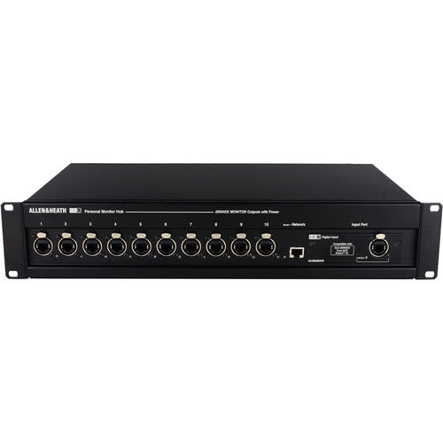 Allen & Heath ME-U Personal Monitoring, 10 Port PoE Hub