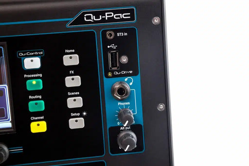 Allen & Heath Qu-Pac Portable 22in / 12out Digital Mixer