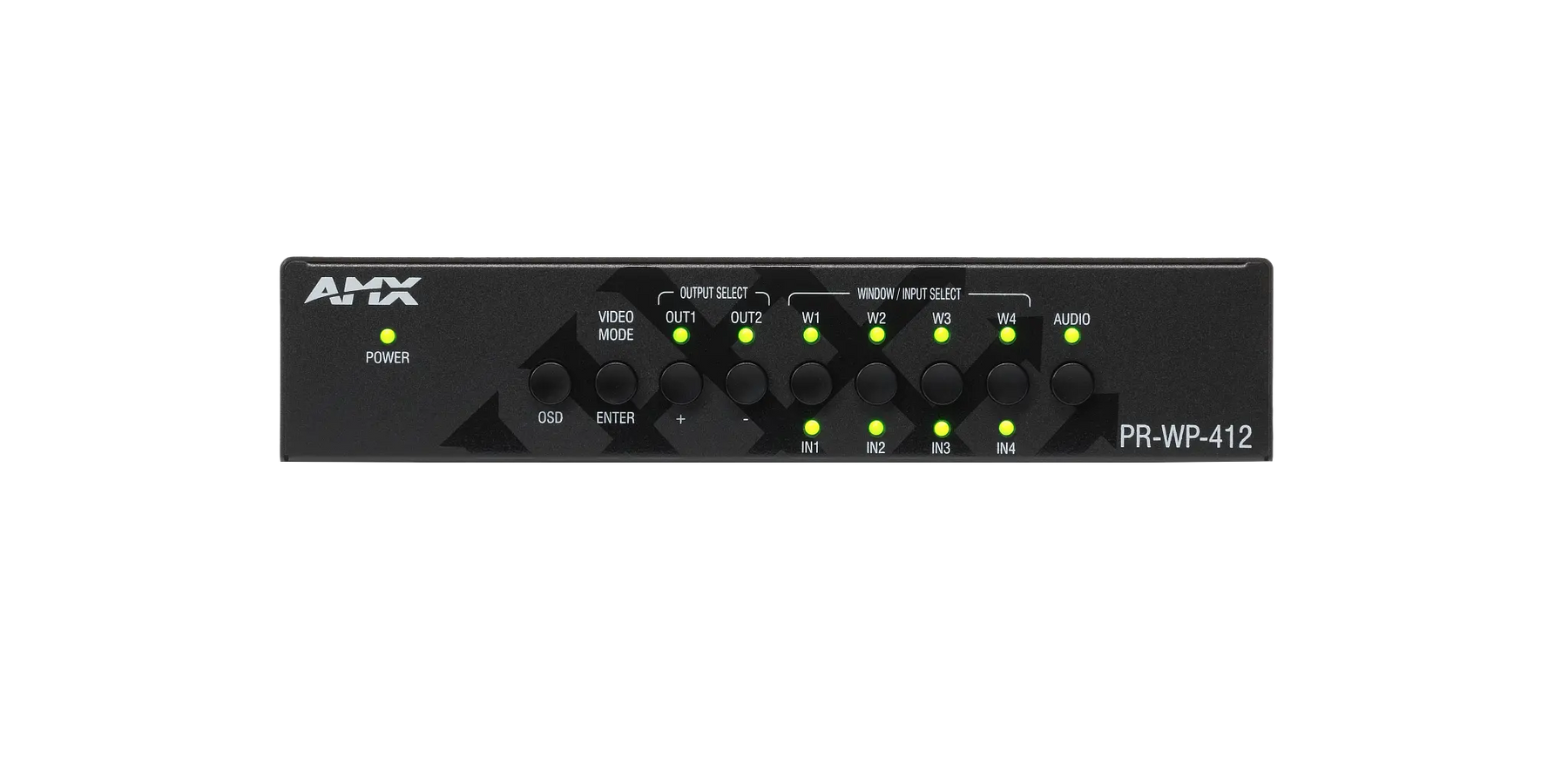 AMX PR-WP-412 Precis 4x1+1 4K60 HDMI Windowing Processor