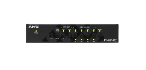 AMX PR-WP-412 Precis 4x1+1 4K60 HDMI Windowing Processor