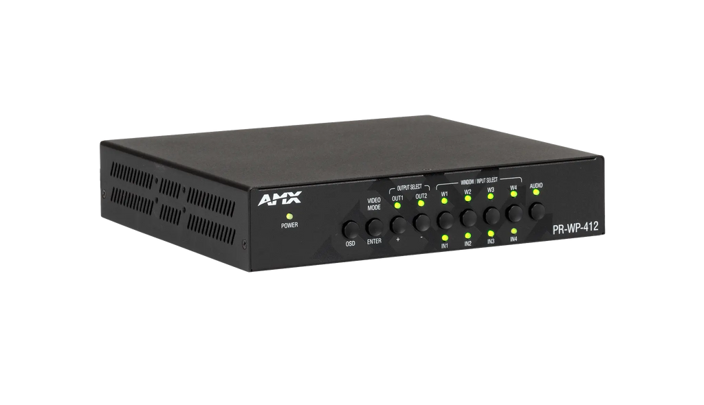 AMX PR-WP-412 Precis 4x1+1 4K60 HDMI Windowing Processor