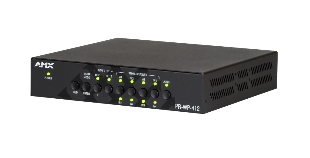 AMX PR-WP-412 Precis 4x1+1 4K60 HDMI Windowing Processor
