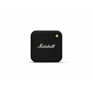 Marshall Willen Portable Bluetooth Speaker with 15+ hours of portable playtime, Dust & Waterproof (IP67) - Black & Brass