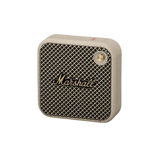 Marshall Willen Portable Bluetooth Speaker with 15+ hours of portable playtime, Dust & Waterproof (IP67) - Cream.