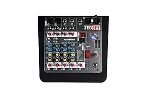 ALLEN&HEATH Zed-6FX Compact 6 Input Analogue Mixer With FX (ZED6FX)