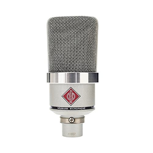 Neumann TLM 102 Studio Set Large-Diaphragm Cardioid Condenser Microphone with Shockmount (Nickel)