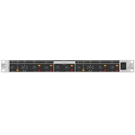 Behringer CX2310 V2 Multi Effect Processor, High-Precision Stereo 2-Way/Mono 3-Way Crossover with Subwoofer Output