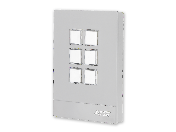 AMX MCP-106P-WH,MASSIO 6-BUTTON CONTROLPAD