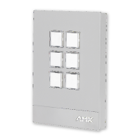 AMX MCP-106P-WH,MASSIO 6-BUTTON CONTROLPAD