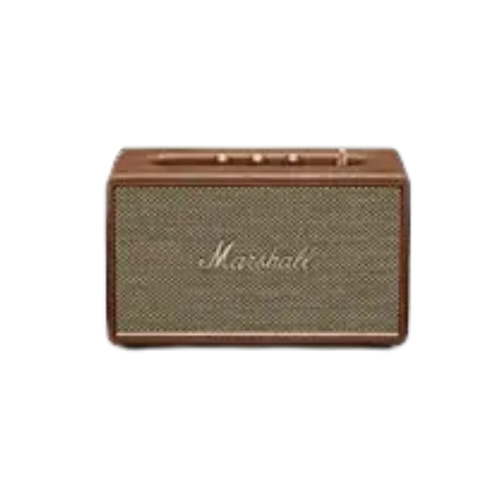 Marshall Acton III Wired Connectivity Stereo Home Speakers with Bluetooth 5.2 & RCA or 3.5mm input – Brown