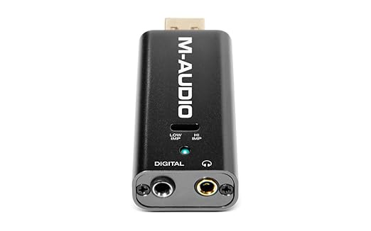 M-Audio Micro DAC | USB Digital-to-Analog Converter with 16-bit/48kHz Resolution