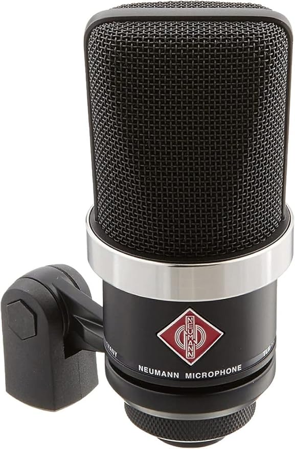 Neumann TLM 102 BK, Large Diaphragm Condenser Microphone, Black