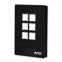 AMX MCP-106P-BL,MASSIO 6-BUTTON CONTROLPAD