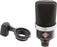 Neumann TLM 102 BK, Large Diaphragm Condenser Microphone, Black