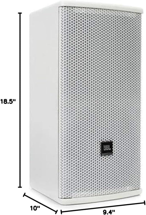 JBL AC18/26 Compact 8-inch 2-way Loudspeaker with 120° x 60° Horn -White