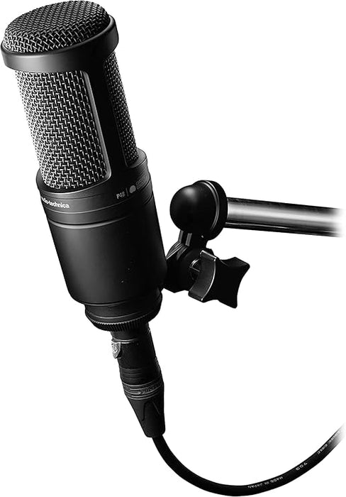 Click to open expanded view Audio-Technica AT2020 Cardioid Condenser Studio XLR Microphone, Ideal for Project/Home Studio Applications