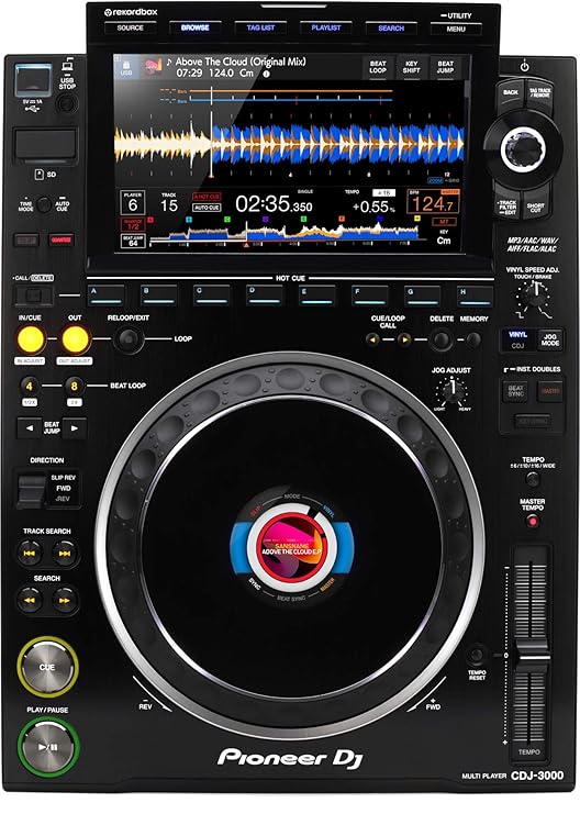 PIONEER CDJ-3000 DJ Player (Black) — Soundbytech