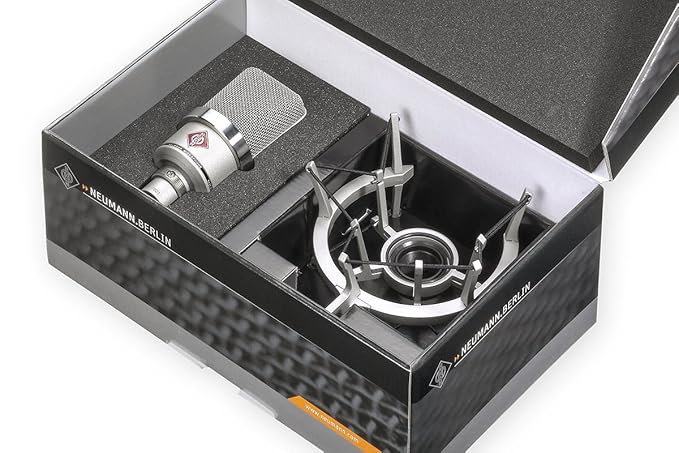 Neumann Tlm 102 Studio Set Large Diaphragm Condenser Microphone. Ideal For Prof. Studio Recording | Home Studio | Fm Broadcast |Voice Over. - Xlr
