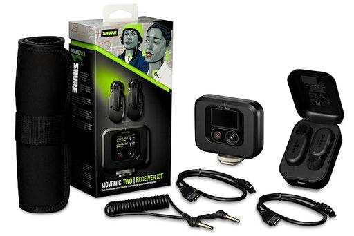 Shure MoveMic Two Kit - Pro Wireless Lavalier Microphones