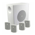 JBL C50PACK Packaged Surface-Mount Subwoofer-Satellite Loudspeaker System- White