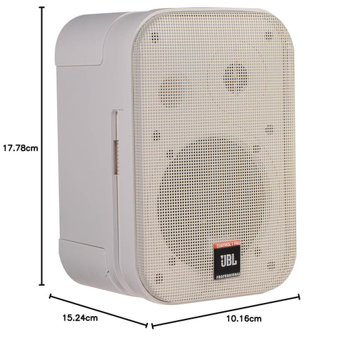 JBL Control 1 Pro (pair) Two-Way Professional Compact Loudspeaker System - White