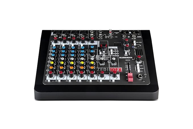 Allen & Heath ZEDi-10FX Hybrid Compact Mixer/4x4 USB Interface with FX