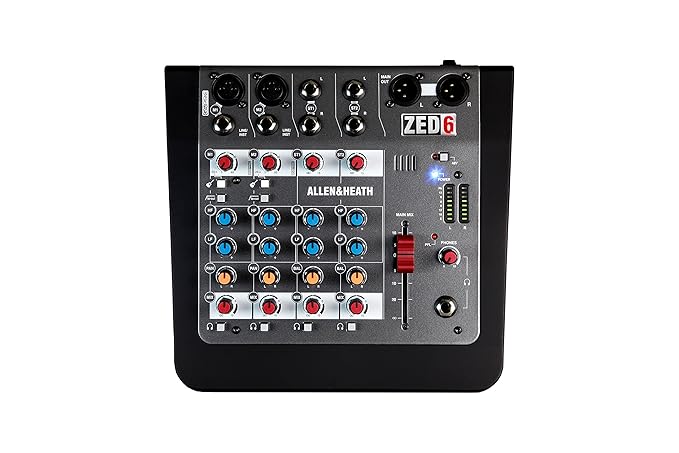 Allen & Heath ZED6 Analog Mixer