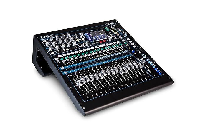 Allen & Heath QU-16C Rack Mountable Compact Digital Mixer, Chrome Edition