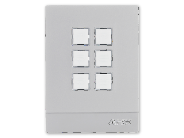 AMX MCP-106P-WH,MASSIO 6-BUTTON CONTROLPAD
