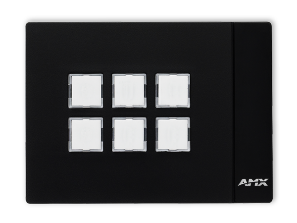 AMX MCP-106L-BL,MASSIO 6-BUTTON CONTROLPAD