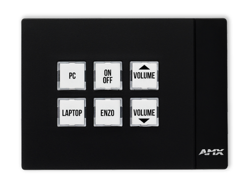 AMX MCP-106L-BL,MASSIO 6-BUTTON CONTROLPAD