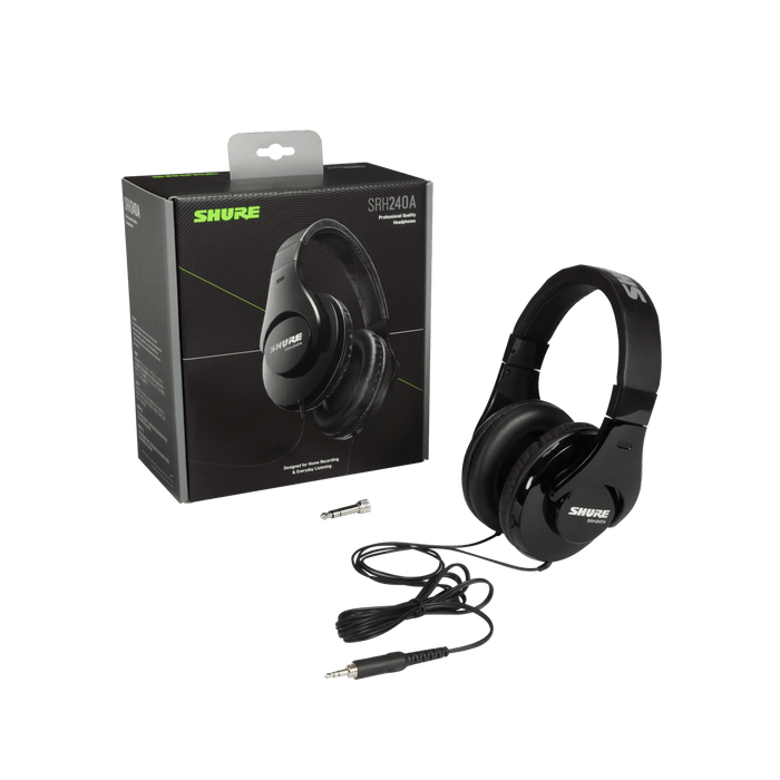 Shure SRH240A, Professional Quality Headphone