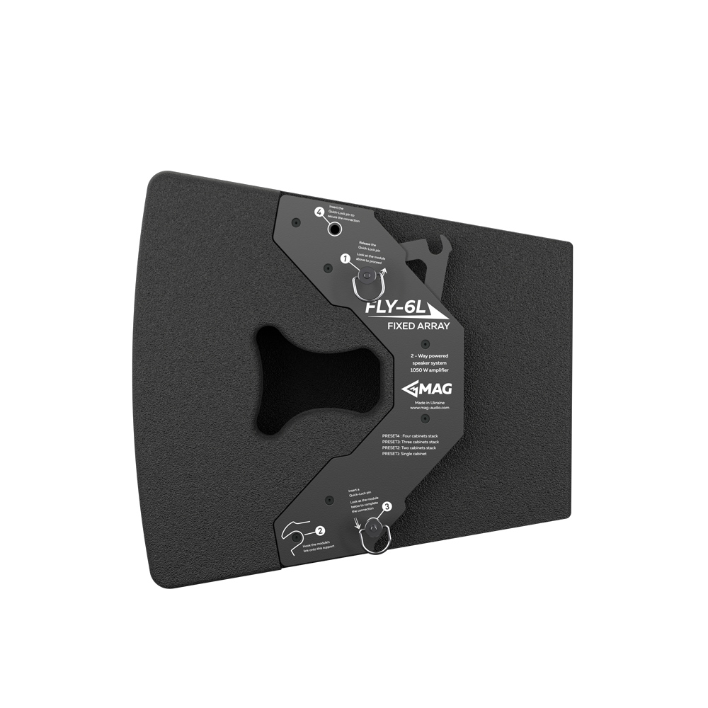 Mag Audio Fly-6L, Powered Line Array Module