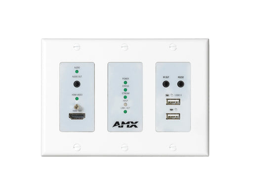AMX NMX-DEC-N2625-WP 4K60 MWC Decoder Wallplate