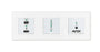 AMX NMX-ENC-N2615D-WP 4K60 MWC/Dante AV-A Encoder Wallplate