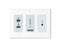 AMX NMX-ENC-N2615D-WP 4K60 MWC/Dante AV-A Encoder Wallplate