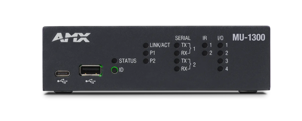AMX MU-1300 MUSE Automation Controller – 2 Serial, 2 IR, 4 IO