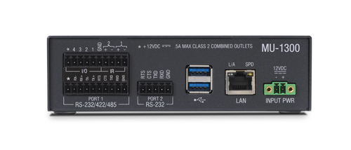 AMX MU-1300 MUSE Automation Controller – 2 Serial, 2 IR, 4 IO