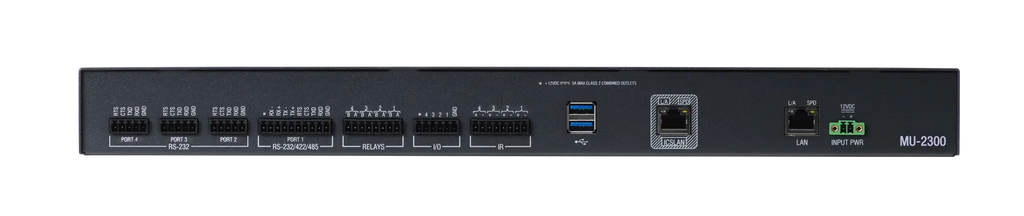 AMX MU-2300 MUSE Automation Controller – 4 Serial, 4 Relays, 4 IR, 4 IO & ICSLan