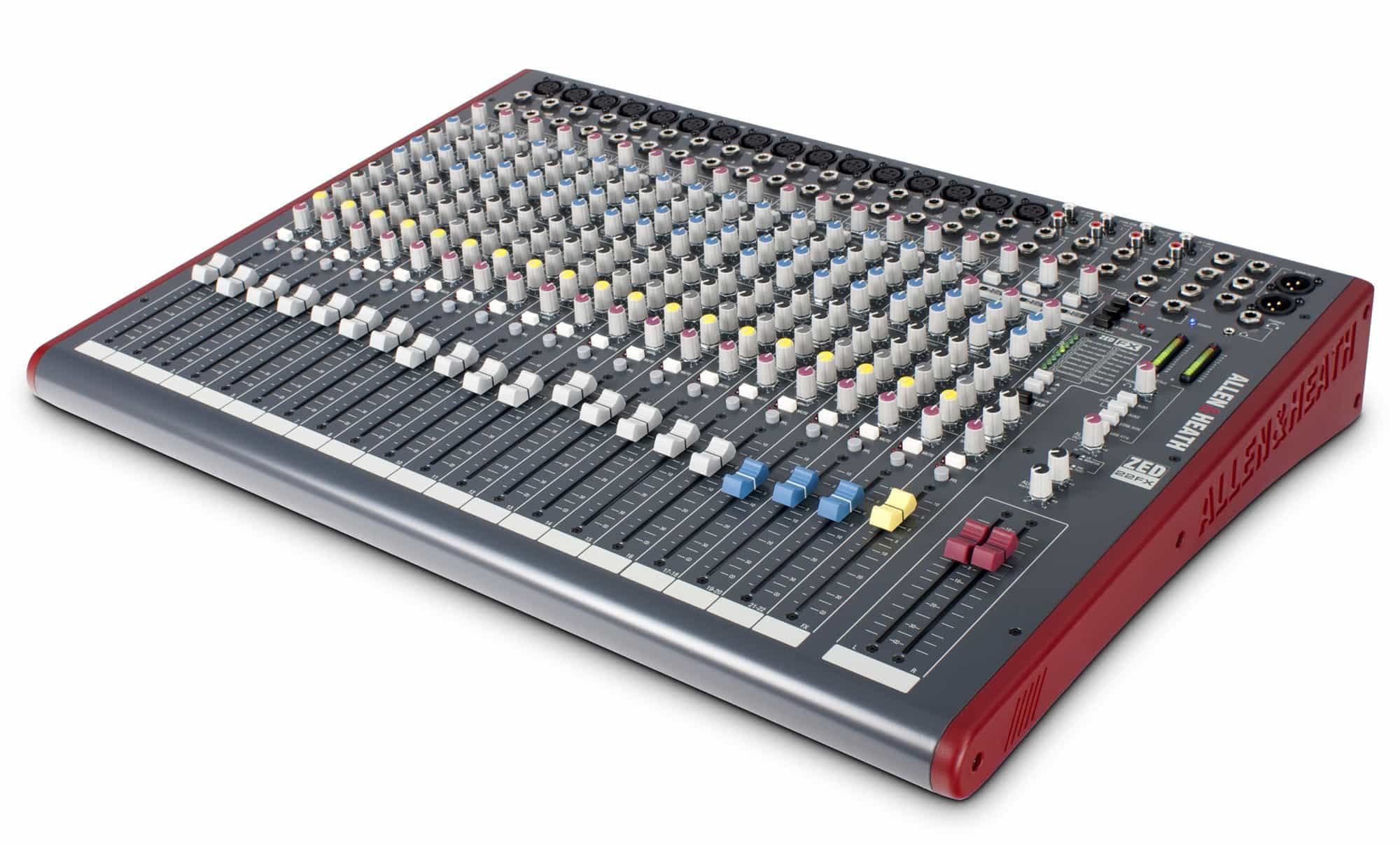 Allen & Heath AH-ZED-22FX 22-Channel Mixer with USB Interface and Onboard EFX