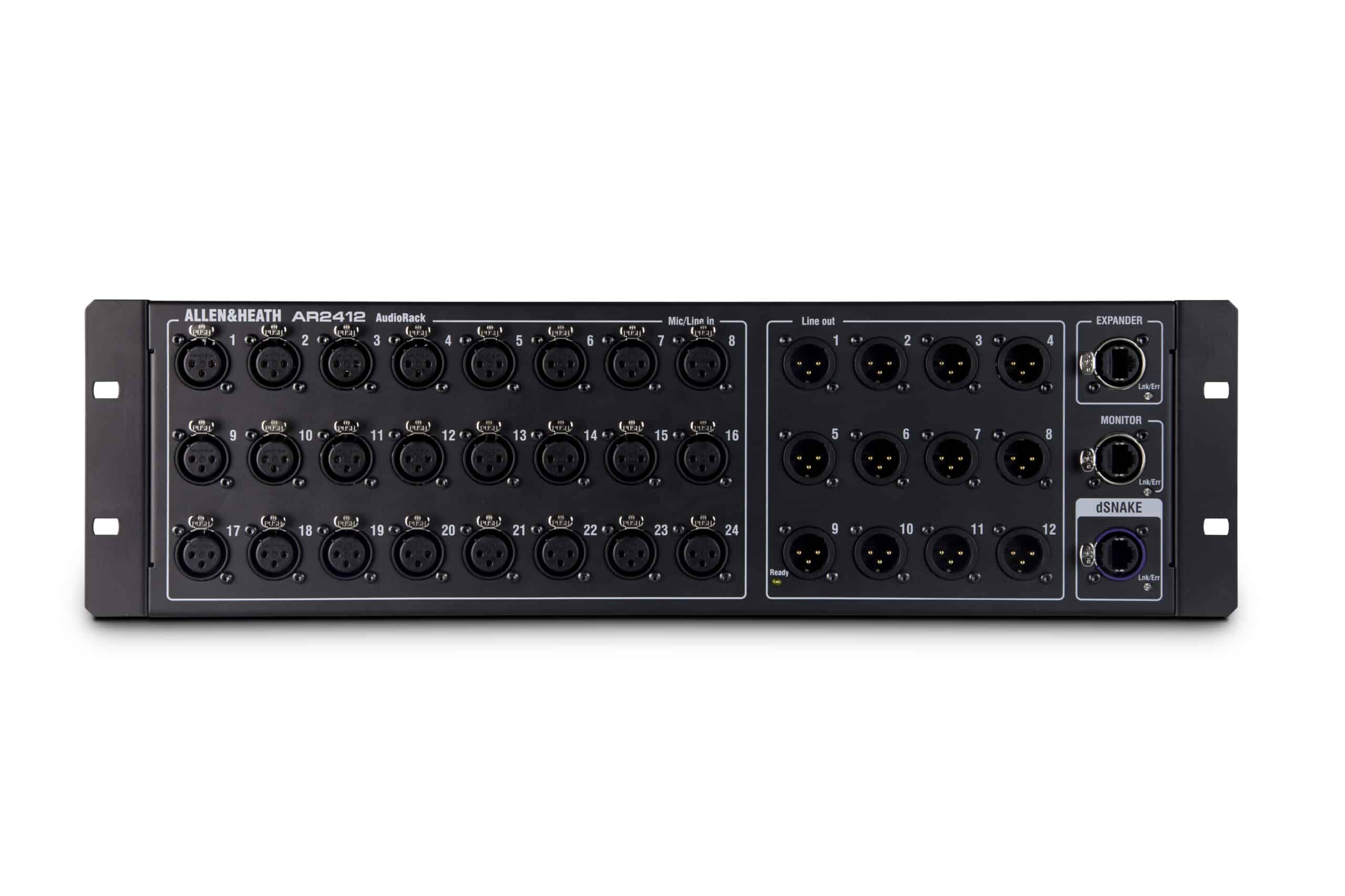 Allen & Heath AR2412 I/O & Networking