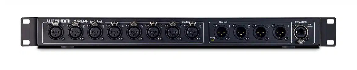 Allen & Heath AR84 IO and Networking, 8in / 4out 48kHz Expander