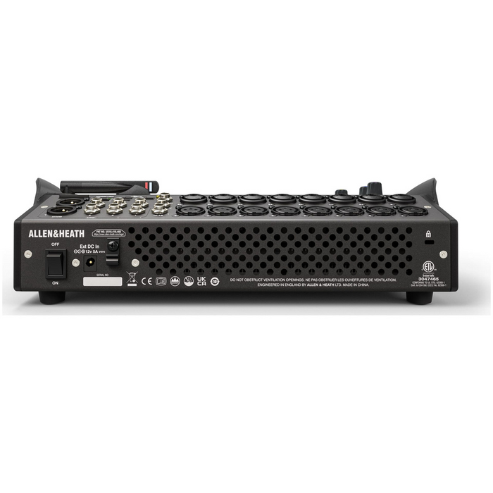 Allen & Heath CQ-18T Digital Mixer with 7" Touchscreen WiFi and Bluetooth Connectivity