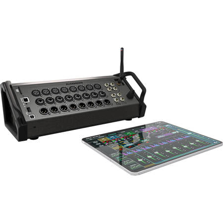 Allen & Heath CQ-20B Ultra-Compact 20in / 8out Digital Mixer with Wi-Fi