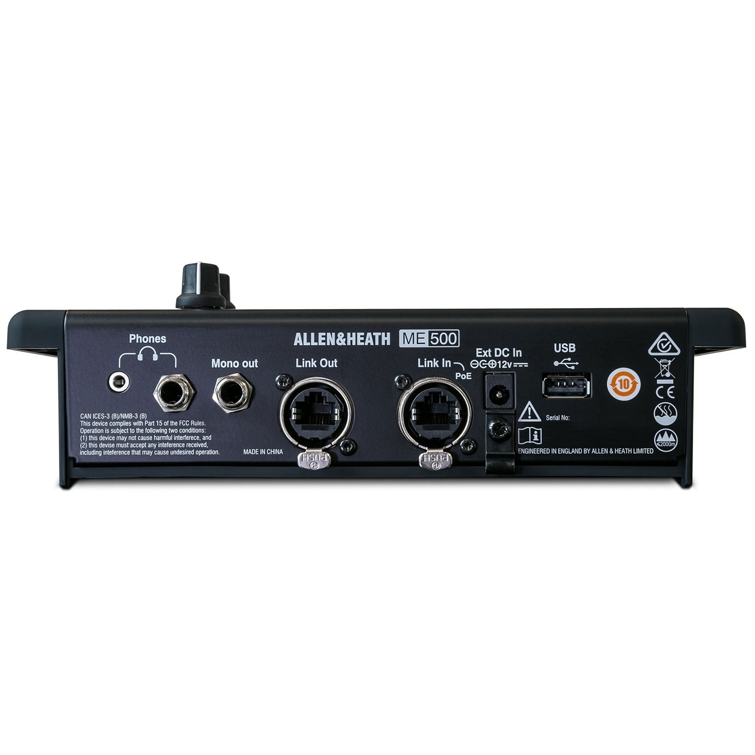 Allen & Heath ME-500 Personal Monitoring, 16 Channel Personal Mixer