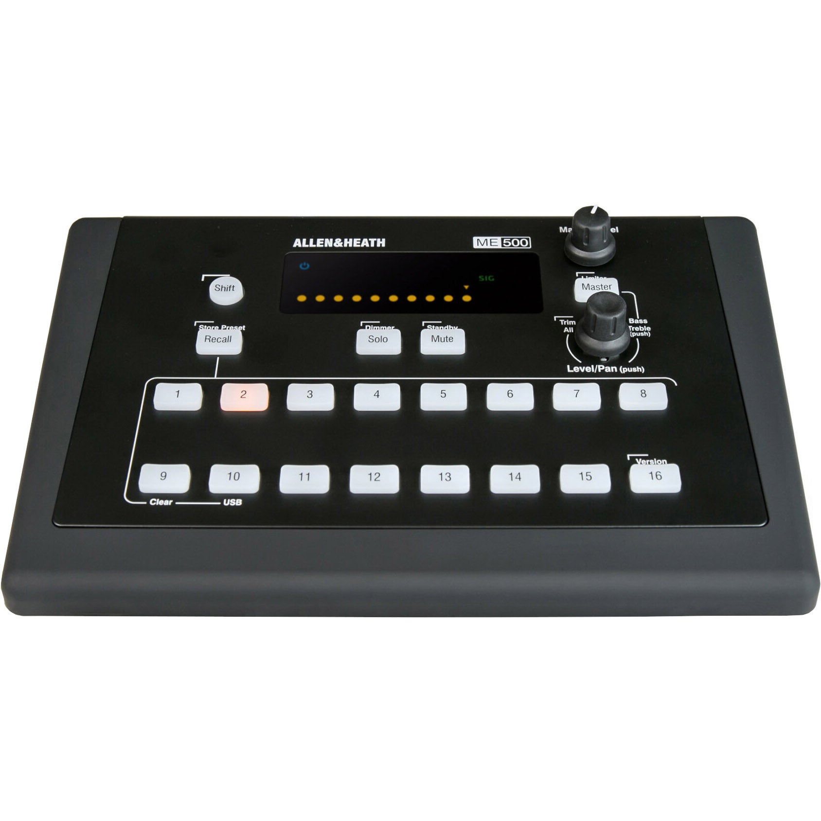Allen & Heath ME-500 Personal Monitoring, 16 Channel Personal Mixer