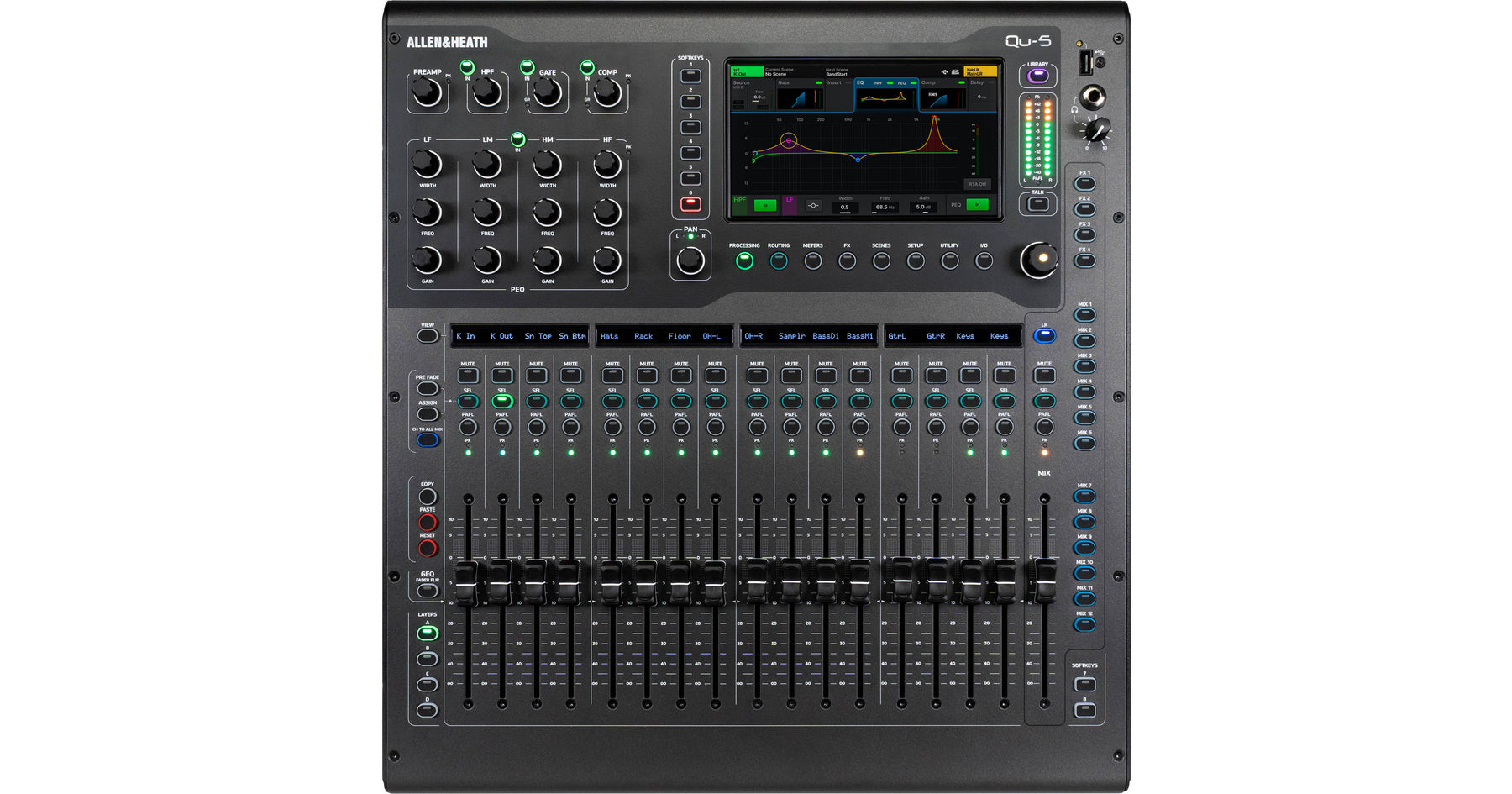 Allen & Heath Qu-5 Compact Digital Mixers