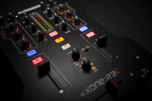 Allen & Heath Xone-23C DJ Mixers and Controller, 2(+2) Channel Analogue Mixer with Interface
